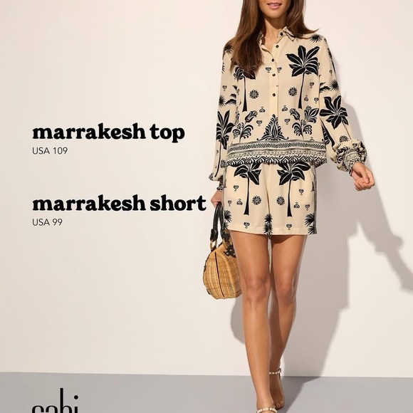 CAbi Tops - CAbi Marrakesh Top